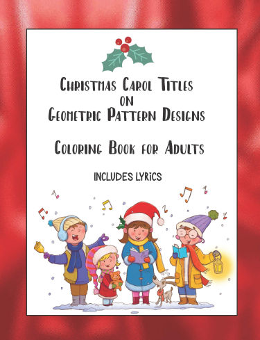 Download Christmas Carols Adult Coloring Book Shadows Publishing